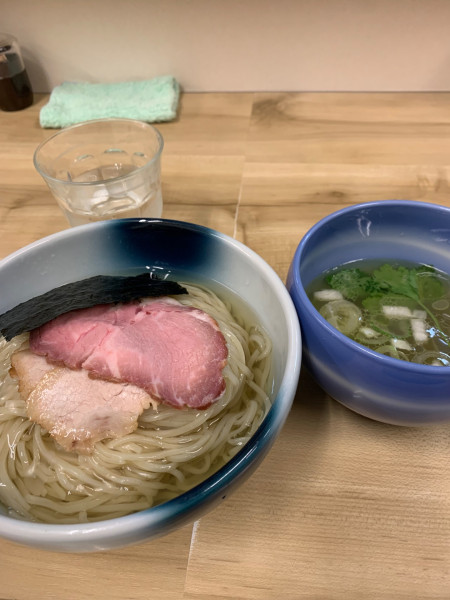 「昆布水つけ麺塩中盛」@麺処 有彩の写真