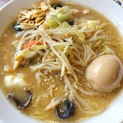 白味噌タンメン＋味玉