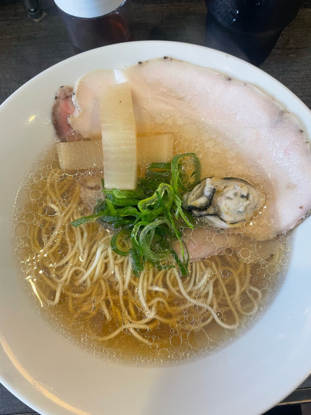 「牡蠣しじみ」@自家製麺 牡蠣工房 Uguisuの写真
