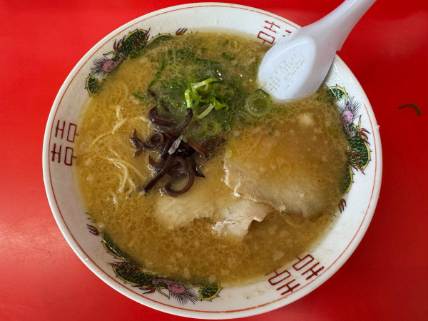 「らーめん　750円」@はちはち食堂の写真