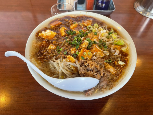 「メガ麻婆ラーメン」@メガガンジャの写真