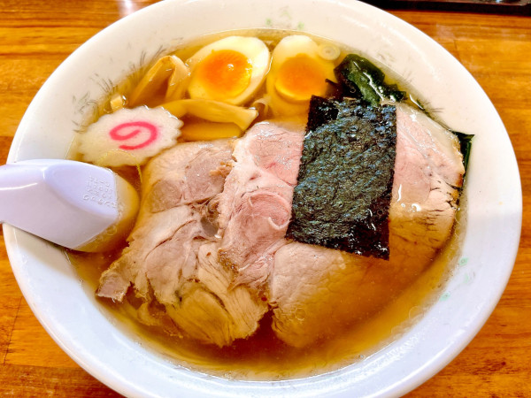 「藤屋中華そば（1000円）」@藤屋の写真