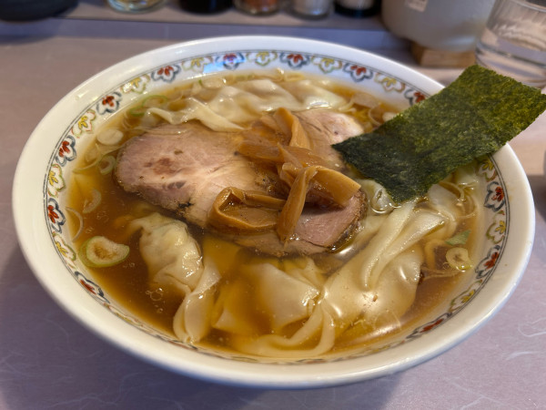「わんたん麺」@春木屋 郡山分店の写真