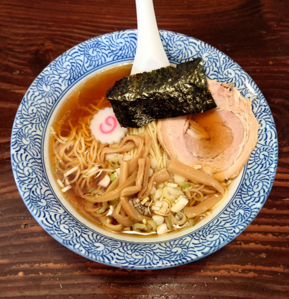 「中華そば(600円)」@○決の写真