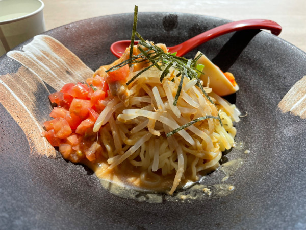 「胡麻味噌冷やし　￥１０００」@麺場 田所商店 大府PA(下り)店の写真