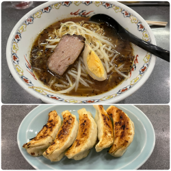 ラーメン、餃子