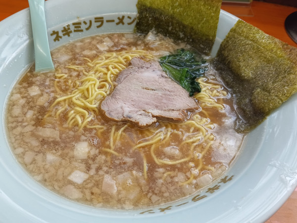 「モーニングサービスラーメン¥500」@ラーメンショップ椿 春日部備後店の写真