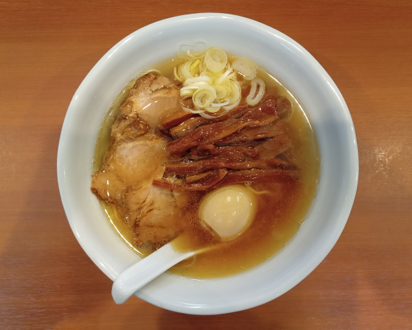 「中華そば＋トッピング全部のせ」@中華そば さとう 元町店の写真