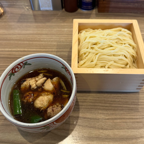 「【限定】赤城鶏のつけそば」@斗香庵  OJIMAの写真