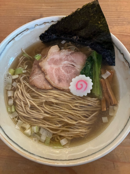 「だしそば　しお 1030円」@だし・麺 未蕾の写真