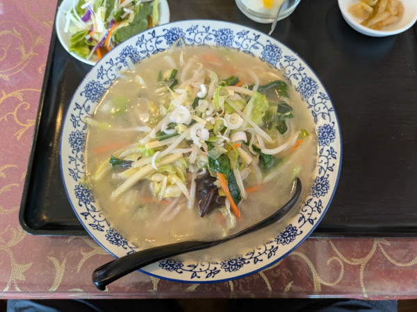 「野菜タン麺：850円」@中華料理 華之宴の写真