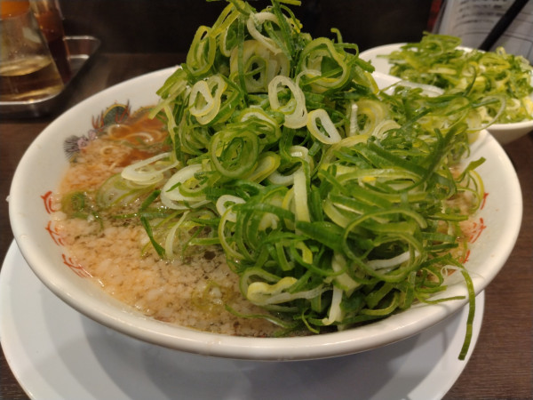 「ラーメン＋刻みネギ」@来来亭 鎌ヶ谷店の写真