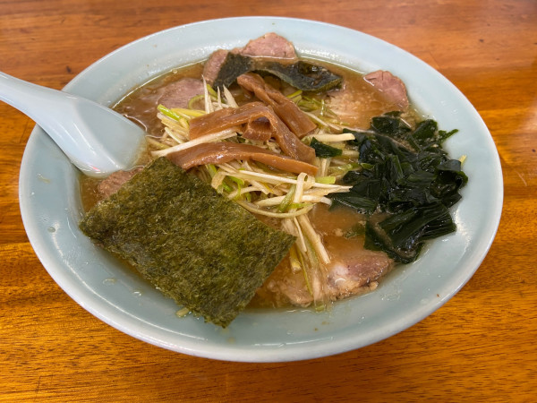 「ネギ味噌チャーシュー(880円)」@ラーメンショップ 御前山店‎の写真