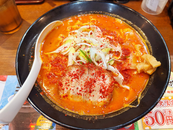 「辛味噌ラーメン　850円」@壱鵠堂 高田店の写真