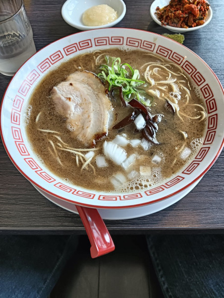「長浜ラーメン900円」@博多・長浜ラーメン 一途の写真