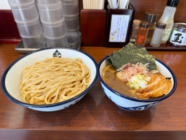 「特製つけ麺」@つけめん 玉 本店の写真