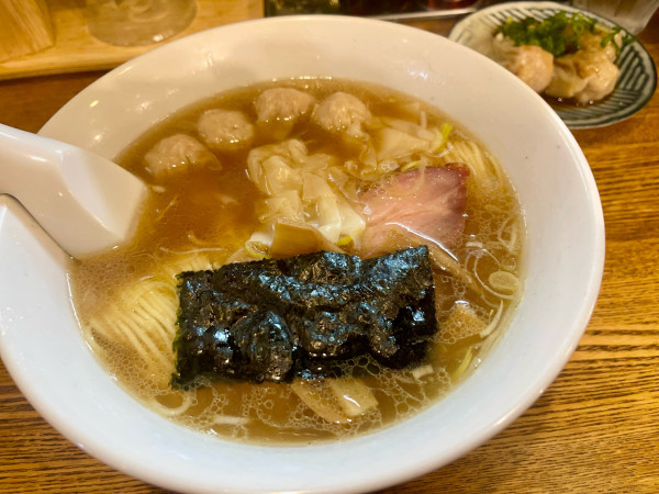 「ワンタンメン」@支那ソバ おさだの写真