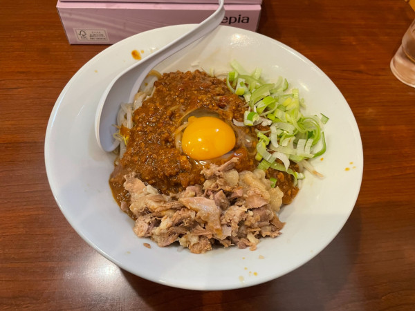 「メガカレーマゾソバ」@メガガンジャの写真