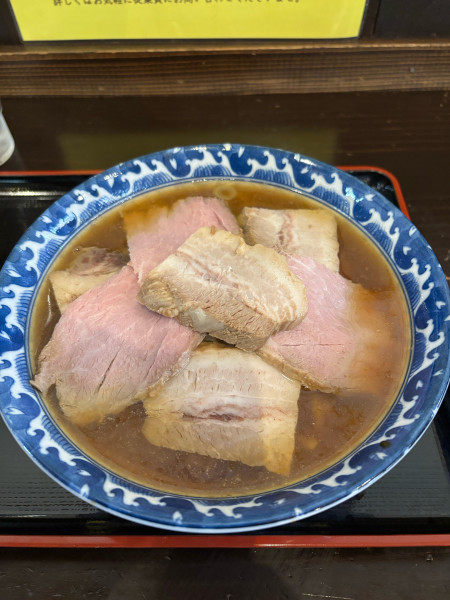 「チャーシュー麺　大盛り」@松屋製麺所の写真