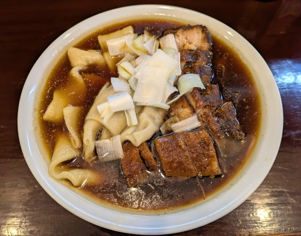 「ワンタンチャーシュウメン  1550円」@手打ち 陰日向の写真