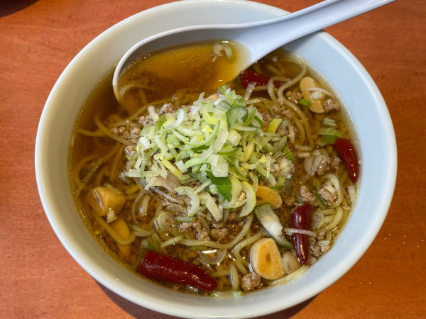 「台湾麺　￥７４８（税込）」@東天紅の写真