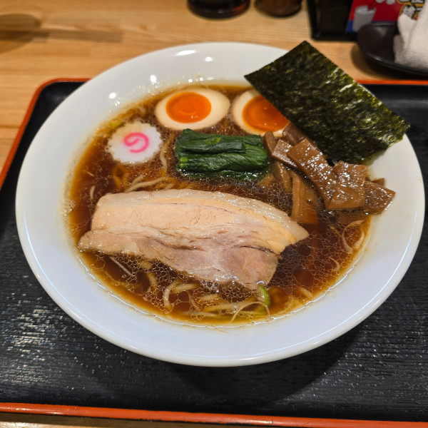 「【限定】生姜らぁめん 醤油 追い生姜」@麺屋 睡蓮の写真