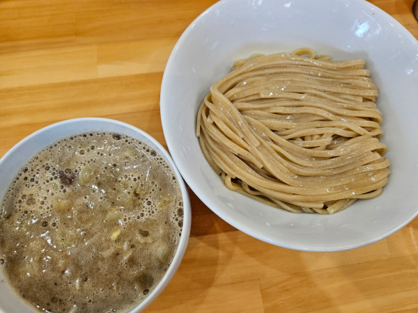 「桐白湯(こってり)しょうゆつけ麺」@Ramen Dream 桐麺の写真