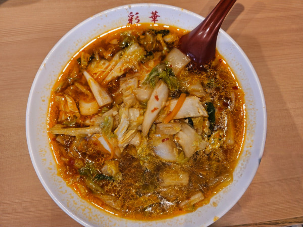 「サイカラーメン」@彩華ラーメン 本店の写真