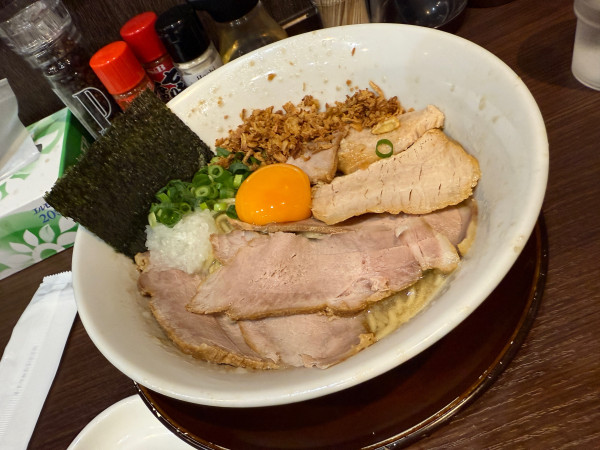 「【限定】塩レモンまぜそば」@ラーメン 一樹の写真