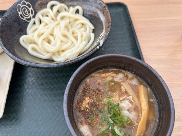 「魚介豚骨つけ麺（小・200g）740円」@はなまるうどん  イオンモール高崎店の写真