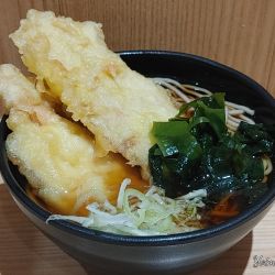 ジャンボ鶏天そば（720円）