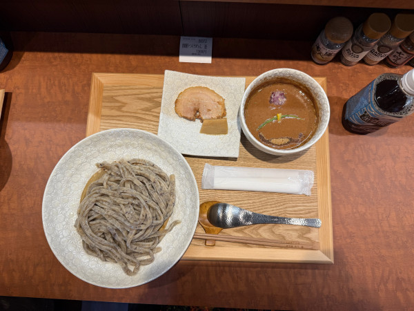 「御影つけ麺」@手打式特級多加水 御影麺 鏑矢の写真