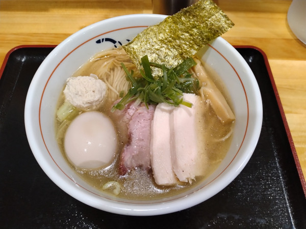 「特級『黒さつま鶏』塩¥1300-」@麺屋特級 金乃虎の写真