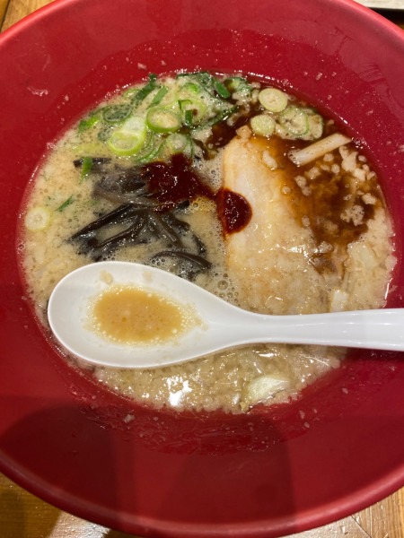 「赤丸新味」@博多一風堂 本厚木ミロードイースト店の写真