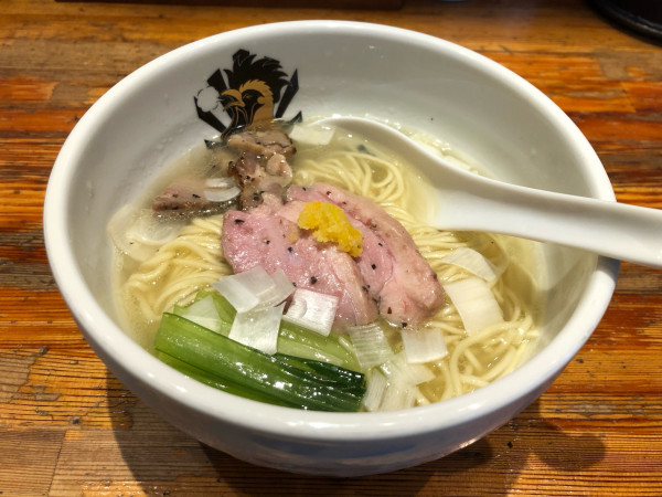 「鴨中華そば(塩)」@満鶏軒の写真