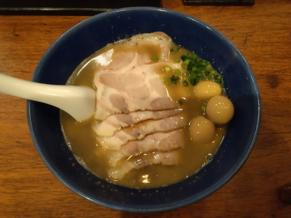 「[限定]ガサエビ蕎麦(1400円)＋特製変更(500円)」@麺処 にぼし香 横浜店の写真