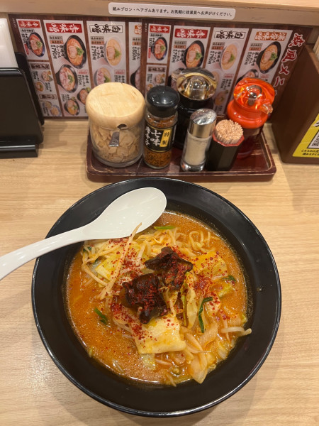 「辛味噌ラーメン」@威風 三田店の写真