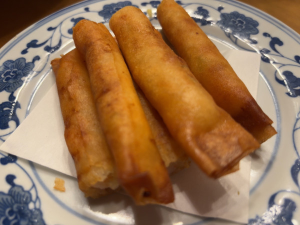 「エビスティック春巻」@中国家庭料理 你好 別館の写真