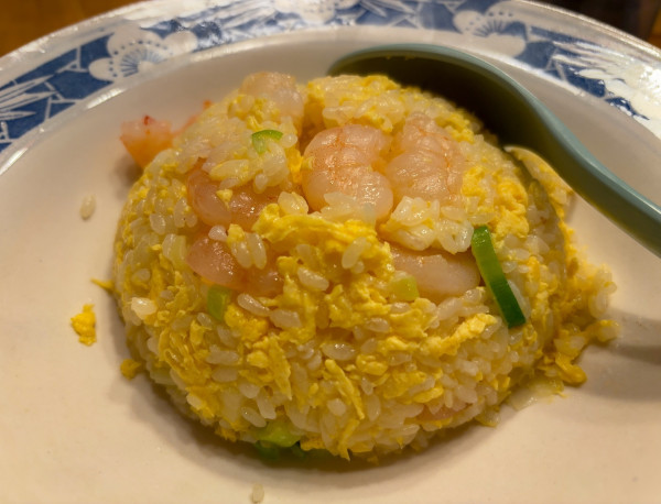 「エビ入り炒飯」@中国家庭料理 你好 別館の写真