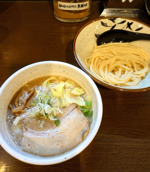 「とんづけ(塩、半麺、950円)」@熊谷 大勝軒 赤ふじの写真