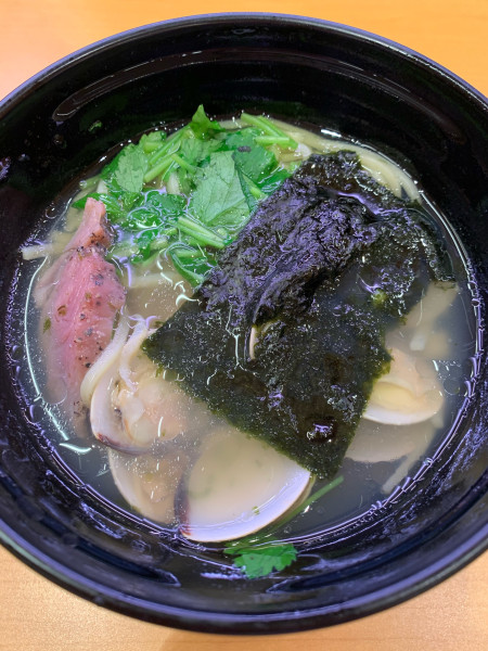 「はまぐり塩ラーメン」@スシロー 葛西駅前店の写真