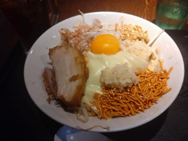 「まぜそば並」@麺屋大和の写真