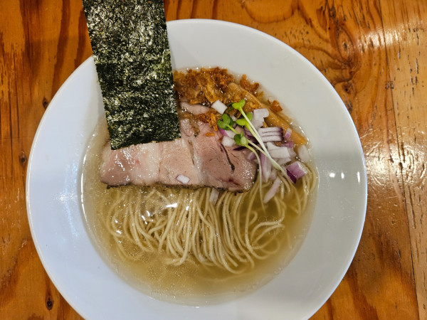 「塩のラーメン」@銀界の写真