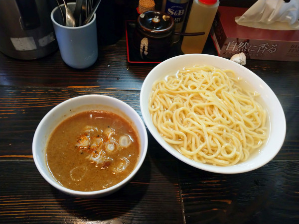 「あつもり（1,100円）＋麺増量（200円）」@麺屋 和利道 waritoの写真