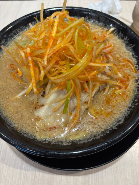 「辛ネギみそラーメン大盛　1080円」@とろこく味噌らーめん みそや源兵衛 太田店の写真