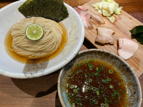 「【限定】醤油つけ麺 1550円」@NATURAL TASTEの写真