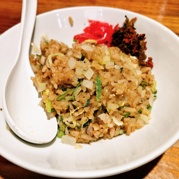 「博多ラーメン＋替玉＋半チャーハン」@博多ラーメン 清水屋の写真