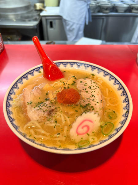 「赤湯からみそラーメン」@龍上海 米沢店の写真