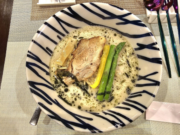 「メバルとはまぐりの白湯そば（sobaコース3300円内）」@sobabar Ciliegioの写真