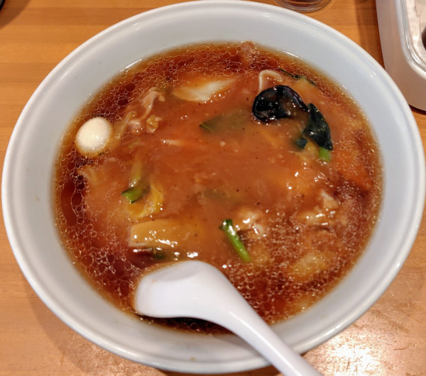 「五目うま煮麺 930円」@華栄の写真
